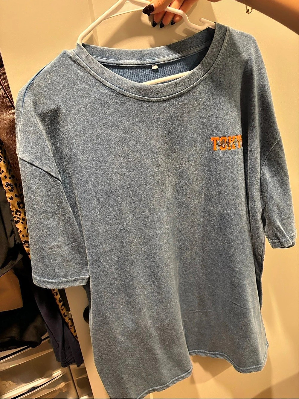 Graphic Short Sleeve Tee in Blue